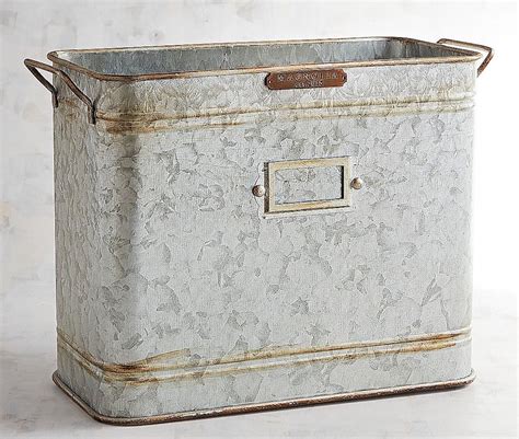 small white metal farmhouse box|Amazon.com: Farmhouse Box.